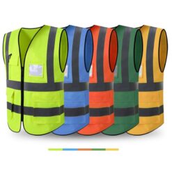 Áo phản quang Size L-High Visibility Multipocket Safety Vest