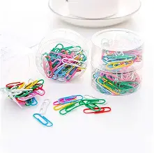 Kẹp giấy nhựa nhiều màu ( TP)