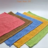 Khăn lau 30*37cm ( Màu Xanh nhạt)