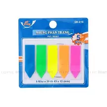 Miếng dán mũi tên nhựa 5 màu  TTH