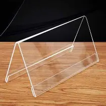 Bảng Mica chức danh chữ A 10.5*30cm