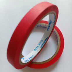 Băng keo giấy đỏ 12mmx50Y